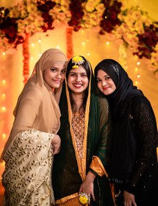 muslim wedding events, muslim haldi dresses, muslim haldi poses, wedding photographer in richards town
